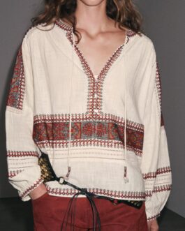 BLOUSE BRODÉE