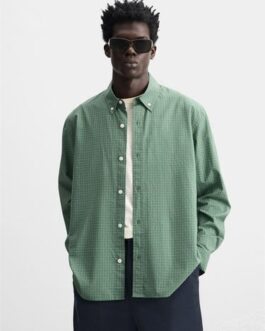 CHEMISE À CARREAUX