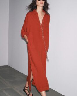 ROBE TUNIQUE 100 % LIN