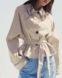 TRENCH COURT CEINTURE