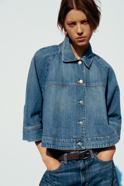 VESTE EN JEAN TRF CAPA