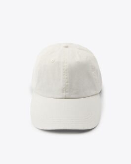 CASQUETTE EN SERGE EFFET DÉLAVÉ