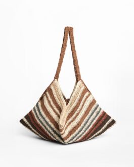 SAC À ÉPAULE EFFET CROCHET